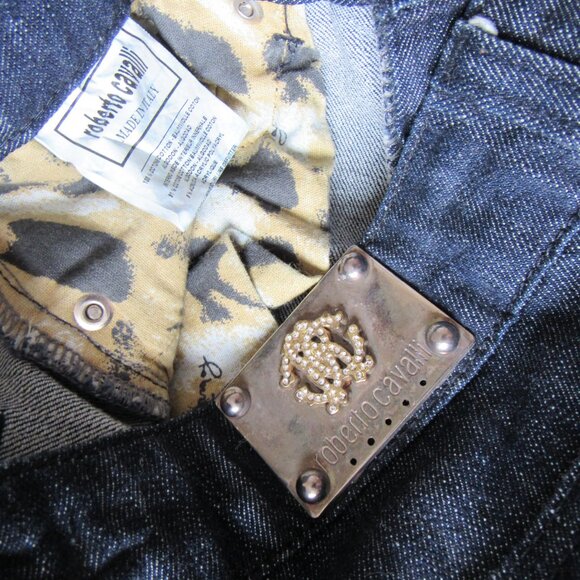 Roberto Cavalli Women Jeans, Blue, low rise, sz.30(IT), Cotton, made in Italy - Picture 6 of 8